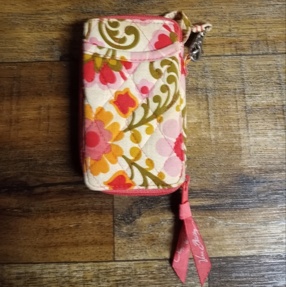 Vera Bradley 4 pc Bundle Make Up Bag/Curling Iron Case/Eyeglass Case/Mini Wallet - Picture 10 of 12